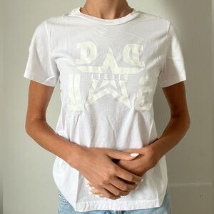 Diesel white shirt with logo. Very basic everyday top
